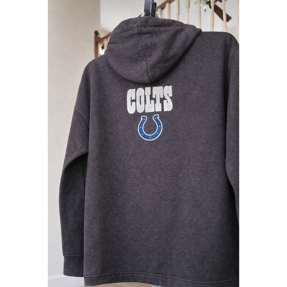 NFL Team Apparel Indianapolis‎ Colts Hoodie Mens Medium Nice CR80 Football - Picture 2 of 7